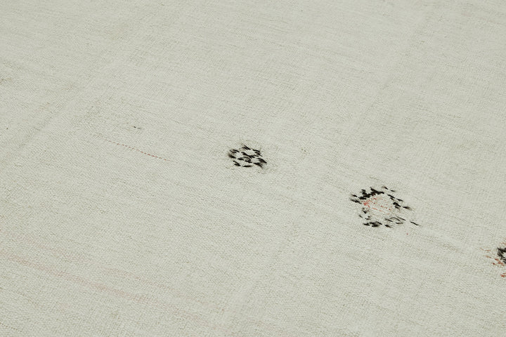 7x10 Beige Hemp Kilim Rug - 44896