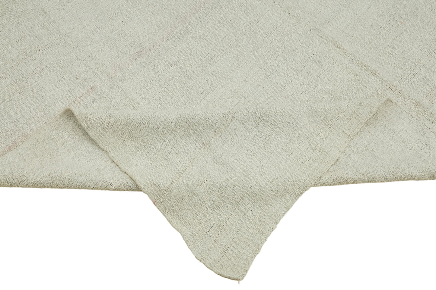 7x10 Beige Hemp Kilim Rug - 44896