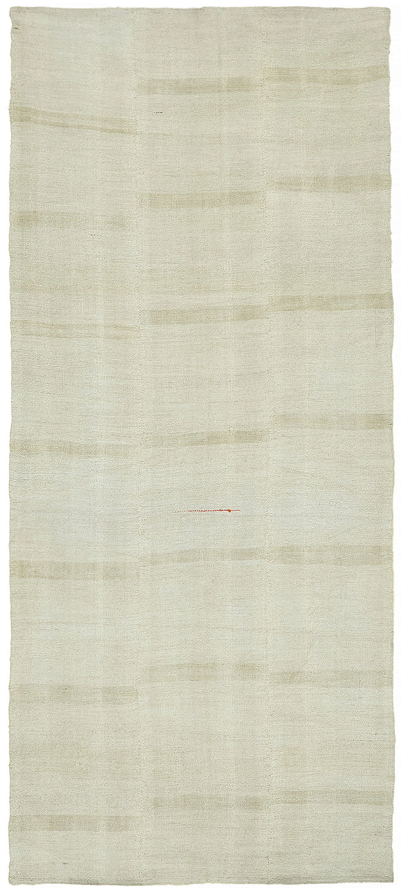 6x12 Beige Hemp Kilim Rug - 44897