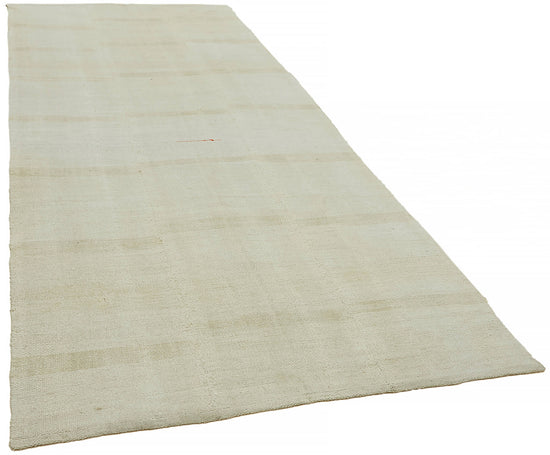 6x12 Beige Hemp Kilim Rug - 44897