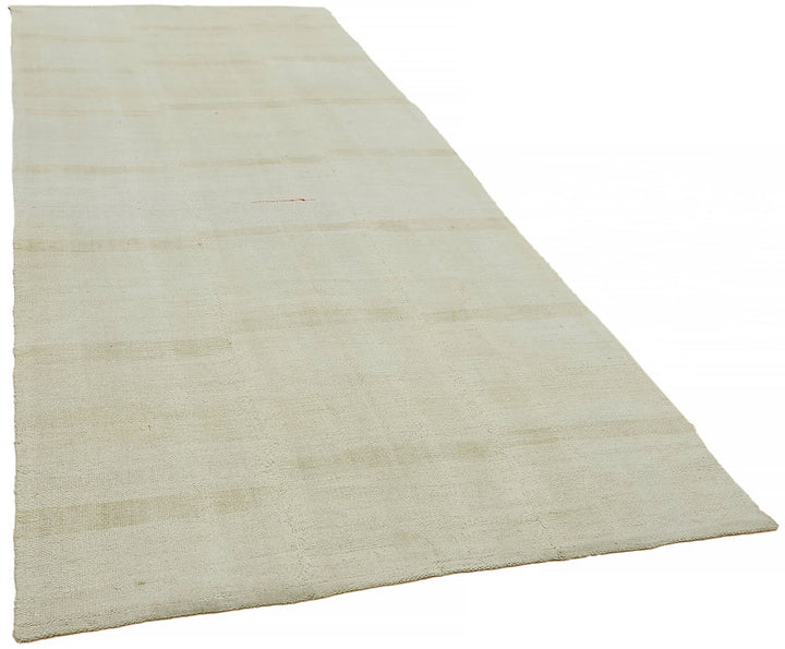 6x12 Beige Hemp Kilim Rug - 44897