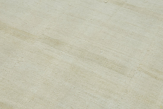 6x12 Beige Hemp Kilim Rug - 44897
