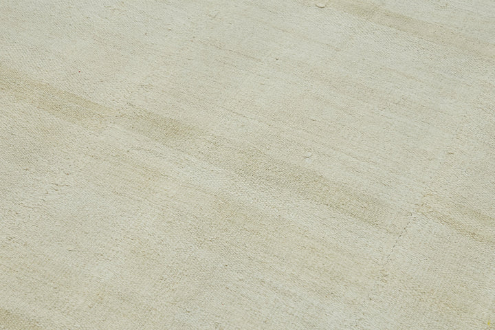 6x12 Beige Hemp Kilim Rug - 44897
