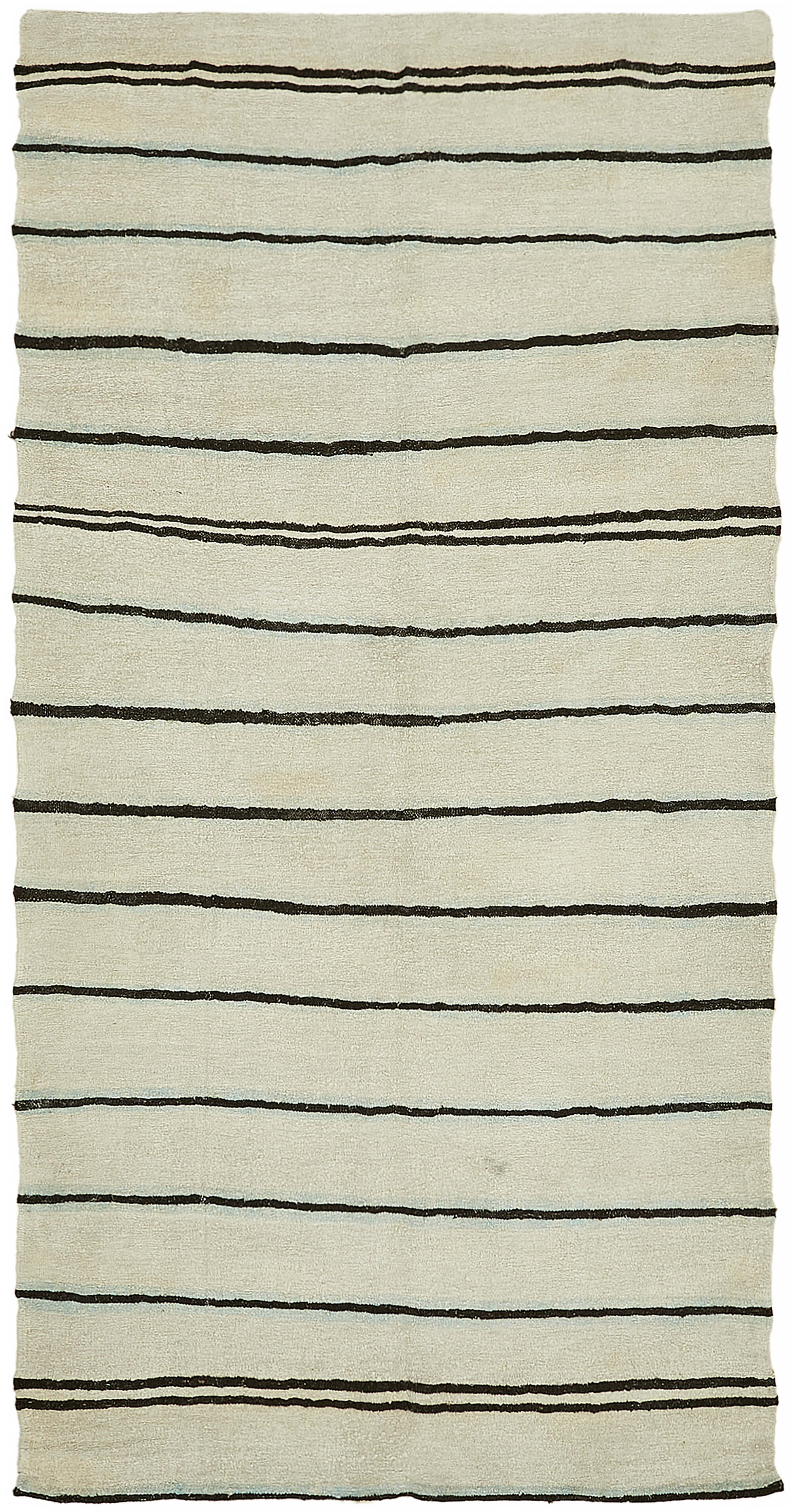 6x11 Beige Hemp Kilim Rug - 44899