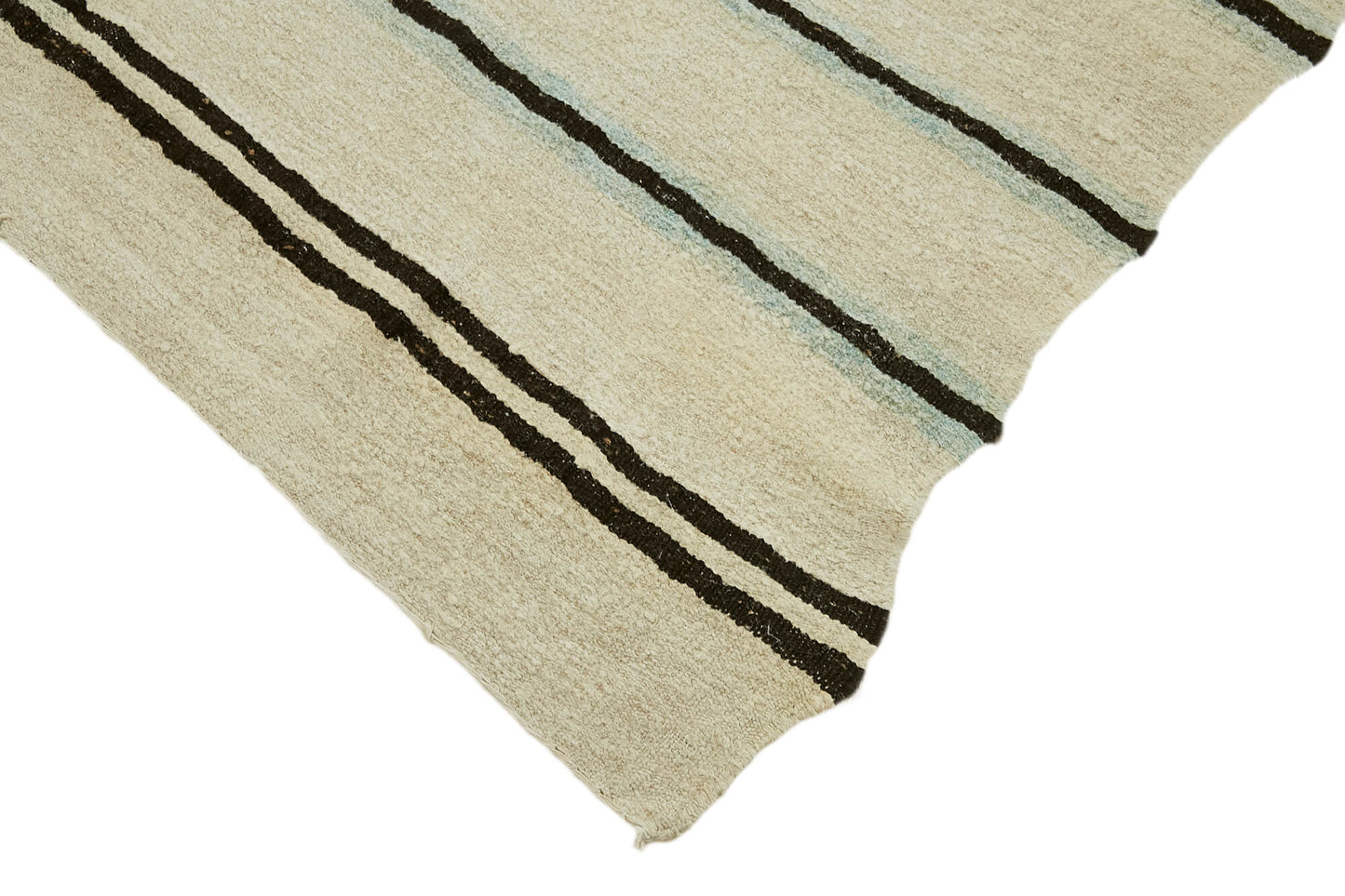 6x11 Beige Hemp Kilim Rug - 44899
