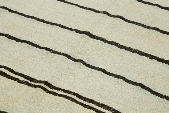 6x11 Beige Hemp Kilim Rug - 44899