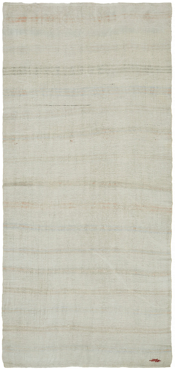 6x12 Beige Hemp Kilim Rug - 44900