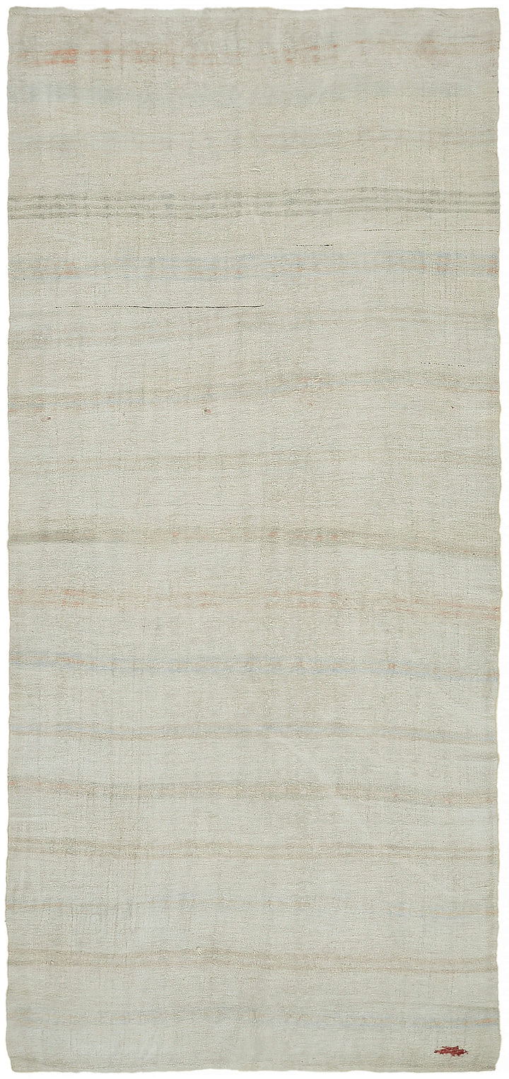 6x12 Beige Hemp Kilim Rug - 44900