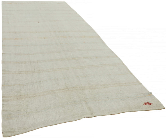 6x12 Beige Hemp Kilim Rug - 44900
