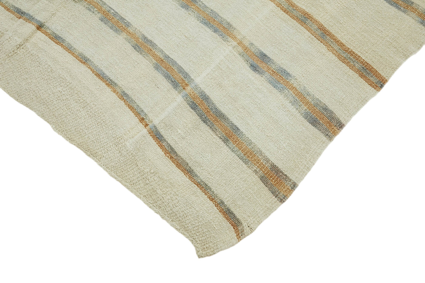 6x11 Beige Hemp Kilim Rug - 44901