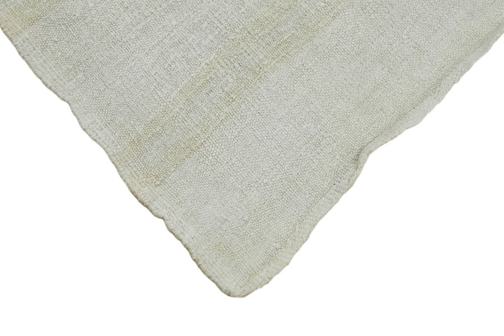 6x13 White Hemp Kilim Rug - 44903