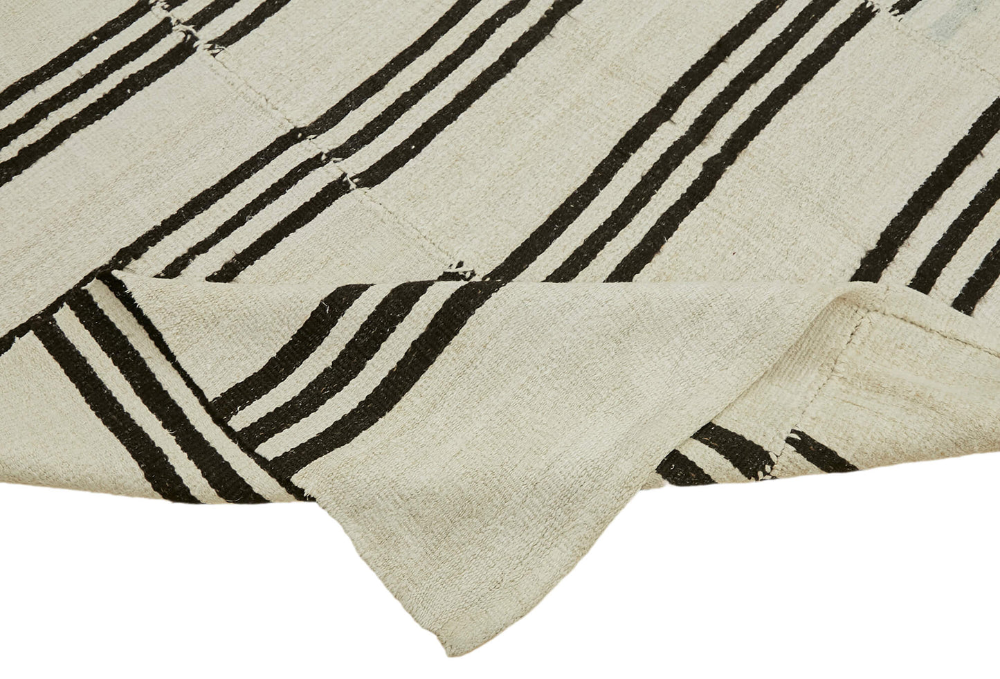 7x12 Beige Hemp Kilim Rug - 44908