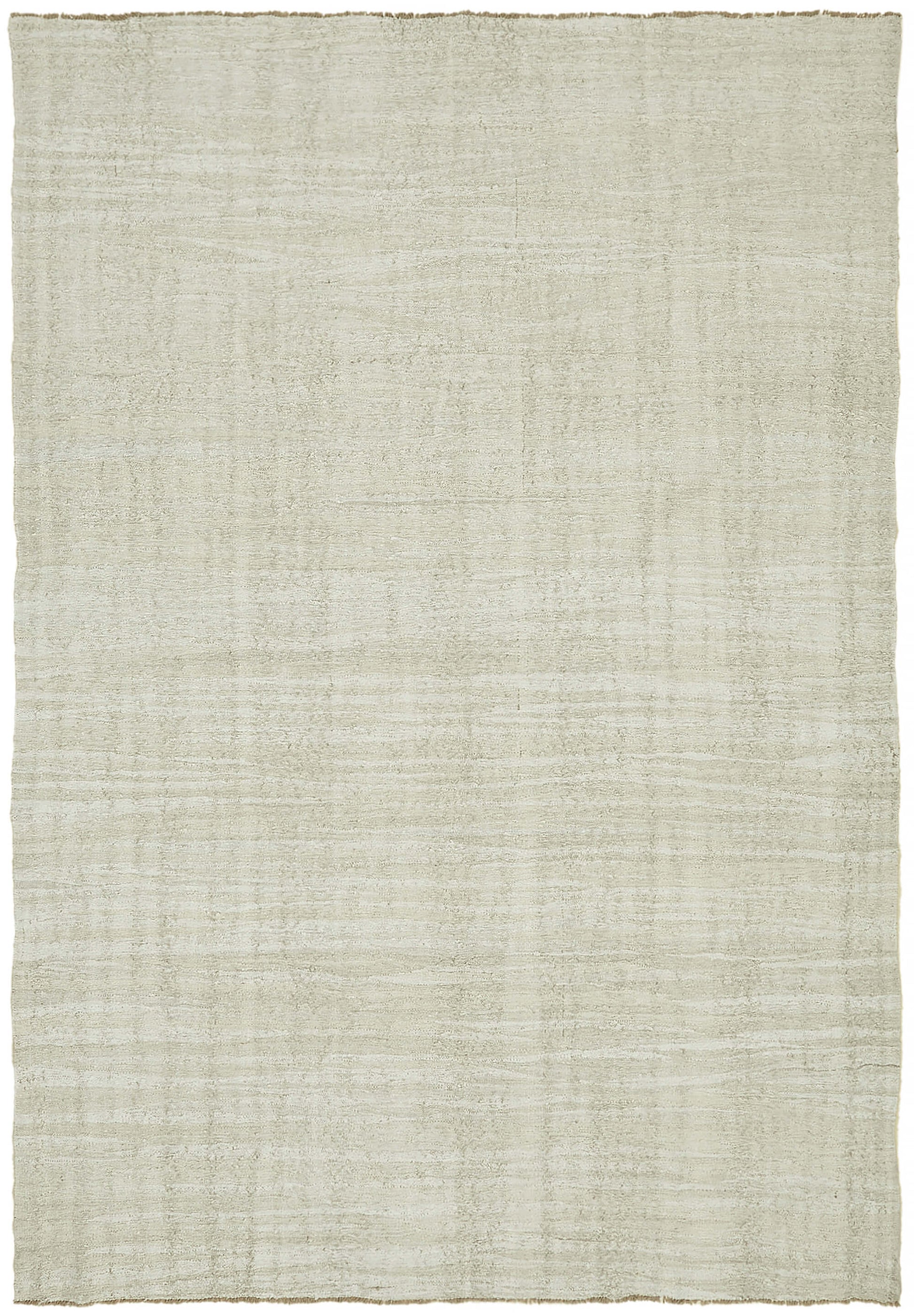 8x11 Beige Hemp Kilim Rug - 44914