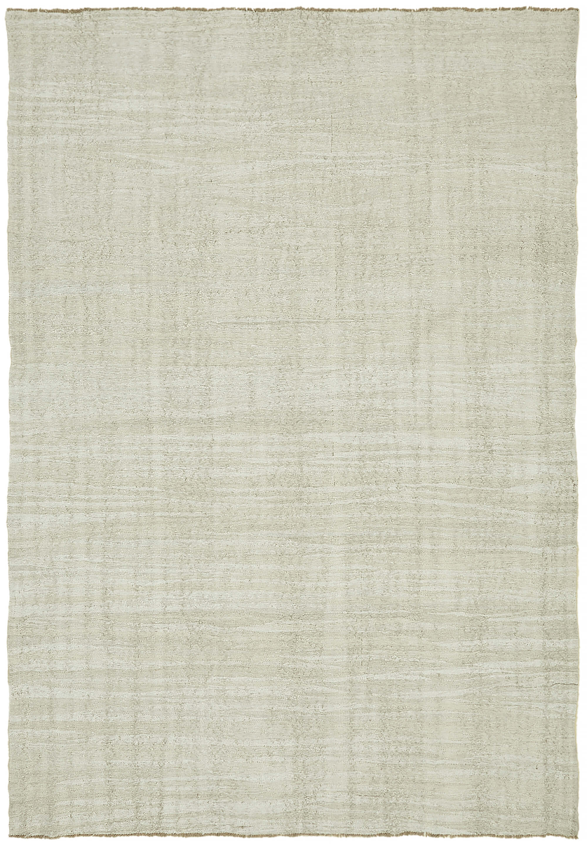 8x11 Beige Hemp Kilim Rug - 44914