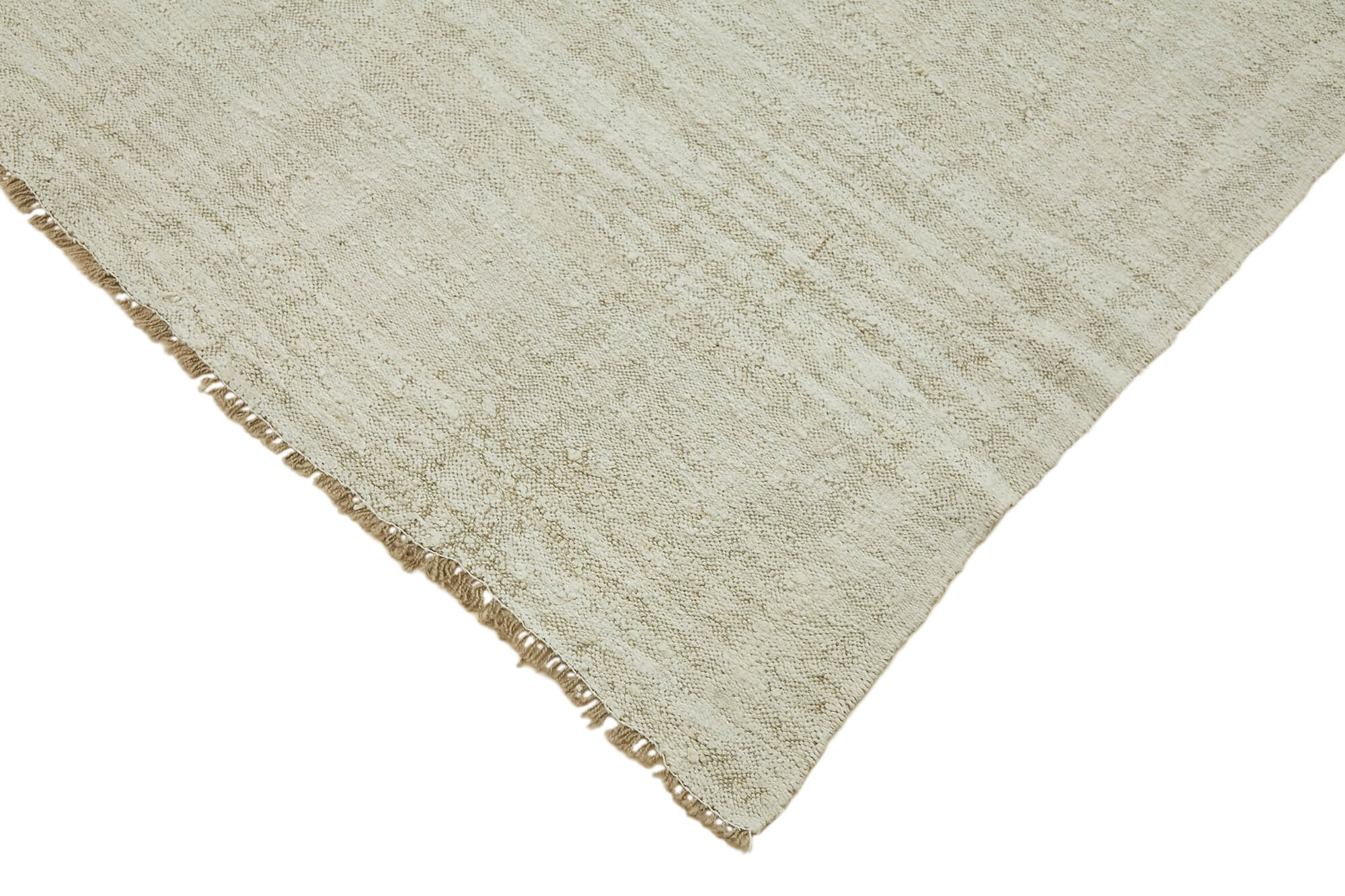 8x11 Beige Hemp Kilim Rug - 44914