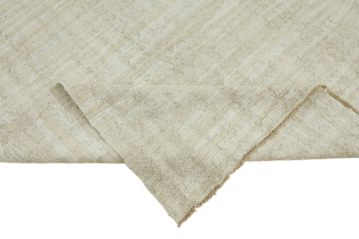 8x11 Beige Hemp Kilim Rug - 44914
