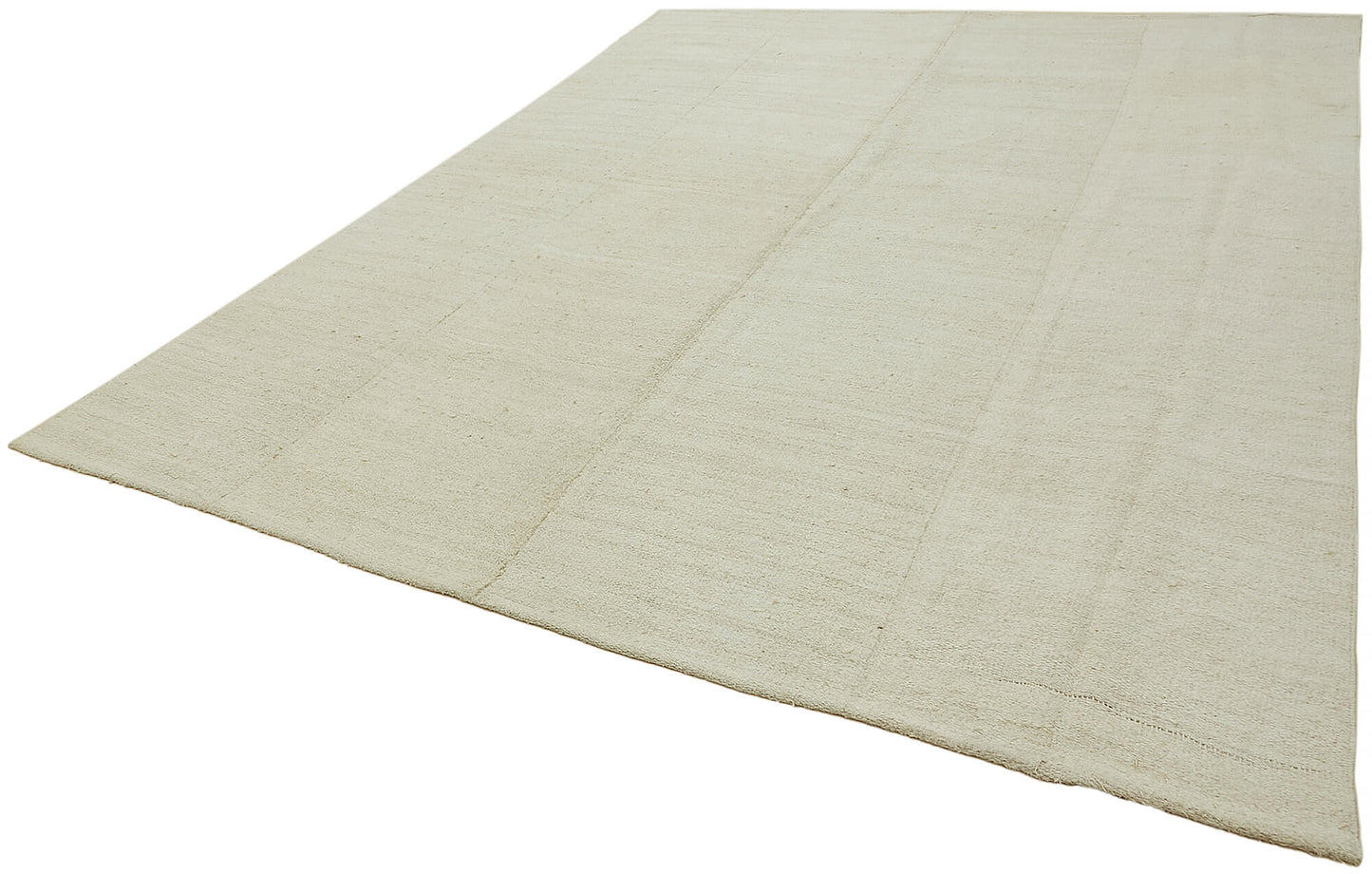 8x10 Beige Hemp Kilim Rug - 44915