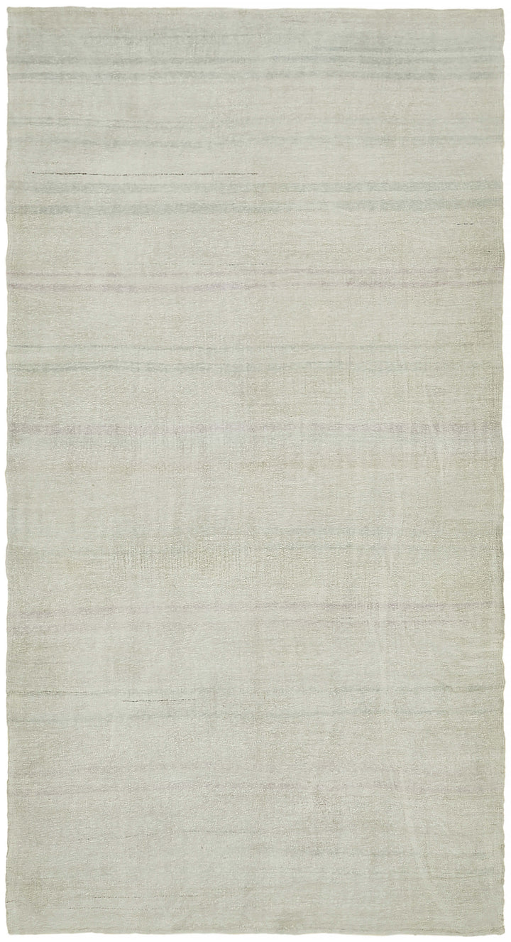 7x12 Beige Hemp Kilim Rug - 44916