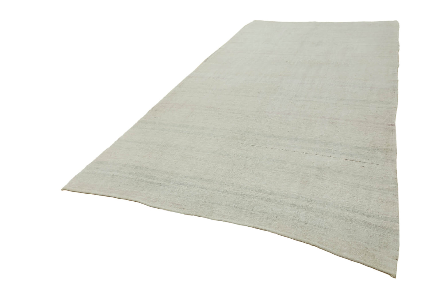 7x12 Beige Hemp Kilim Rug - 44916