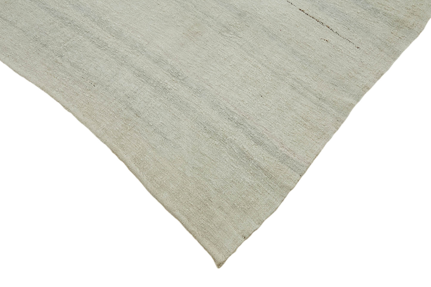 7x12 Beige Hemp Kilim Rug - 44916