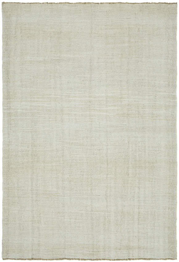 8x11 Beige Hemp Kilim Rug - 44919