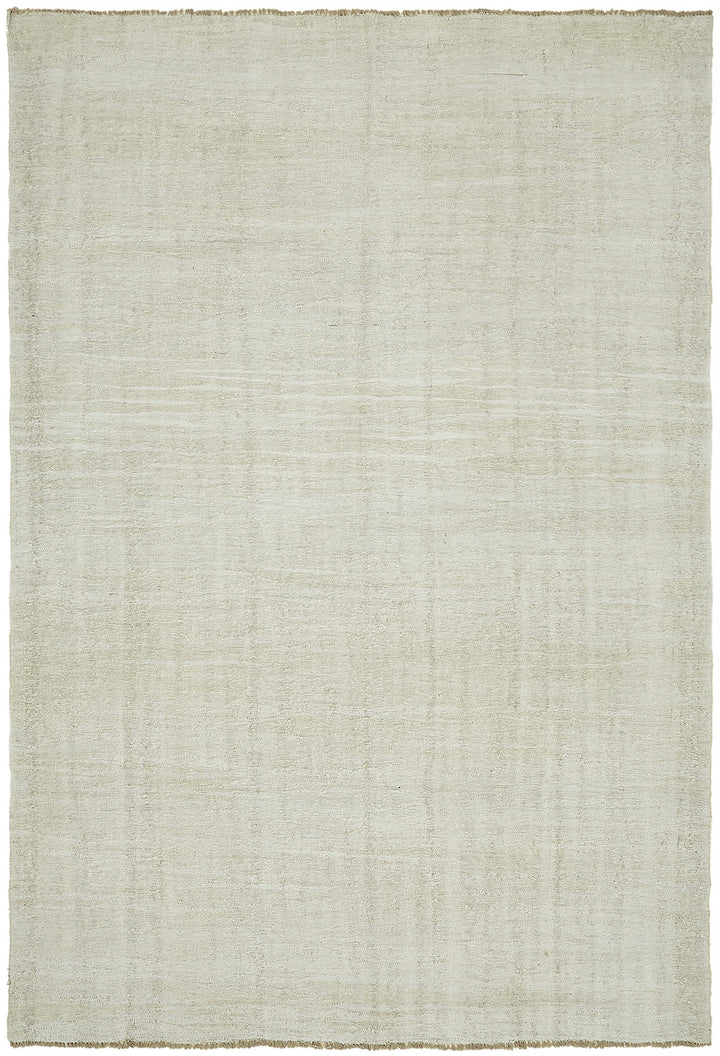 8x11 Beige Hemp Kilim Rug - 44919
