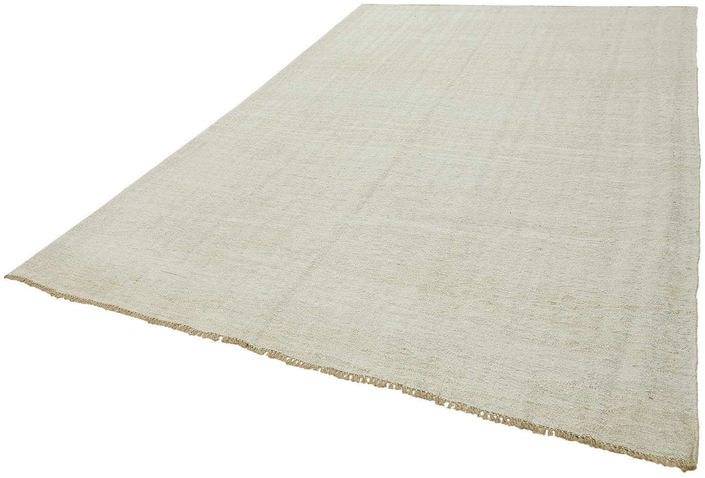 8x11 Beige Hemp Kilim Rug - 44919