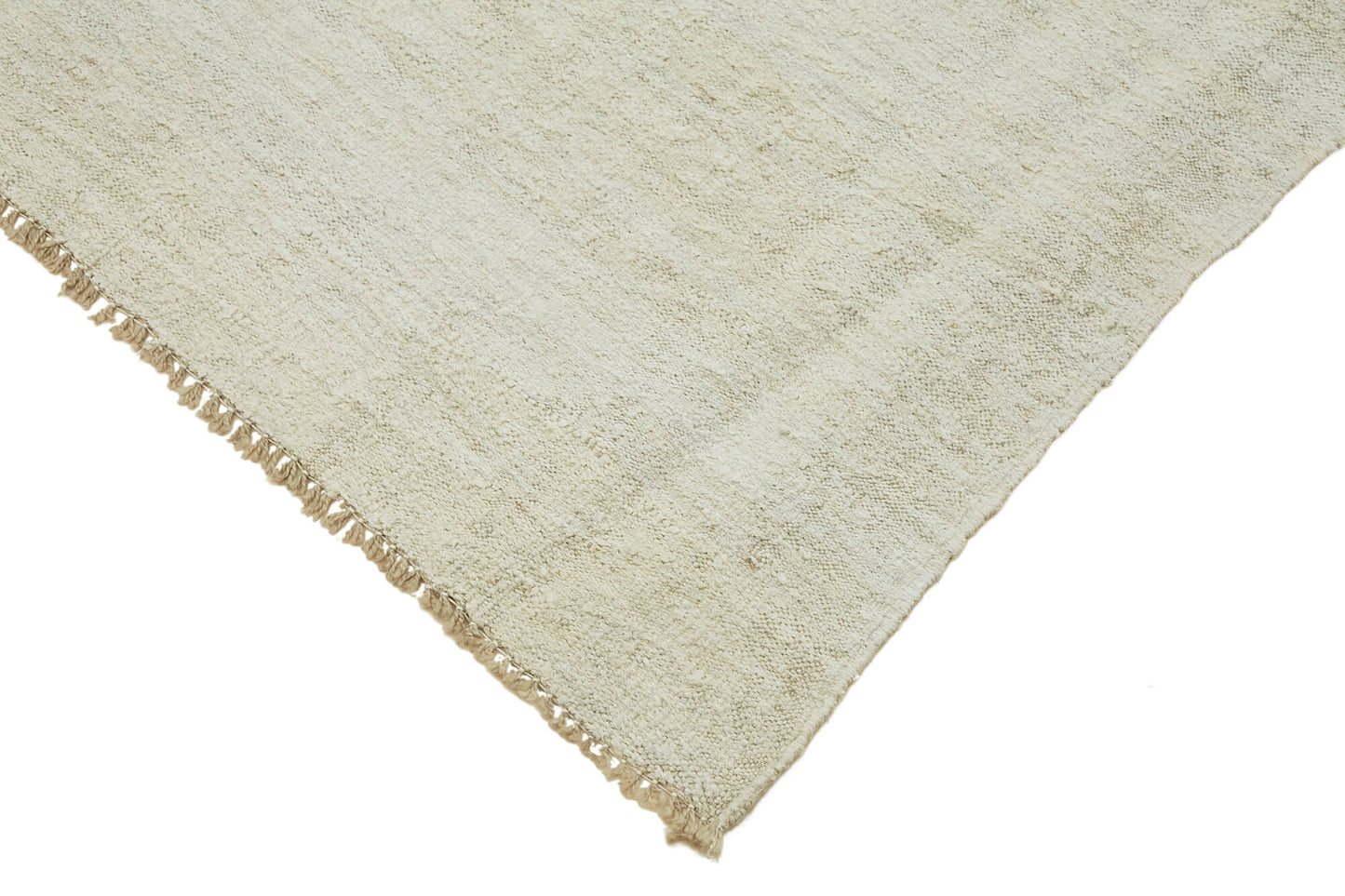 8x11 Beige Hemp Kilim Rug - 44919