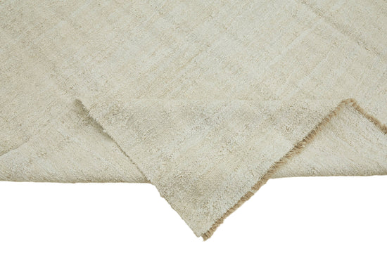 8x11 Beige Hemp Kilim Rug - 44919