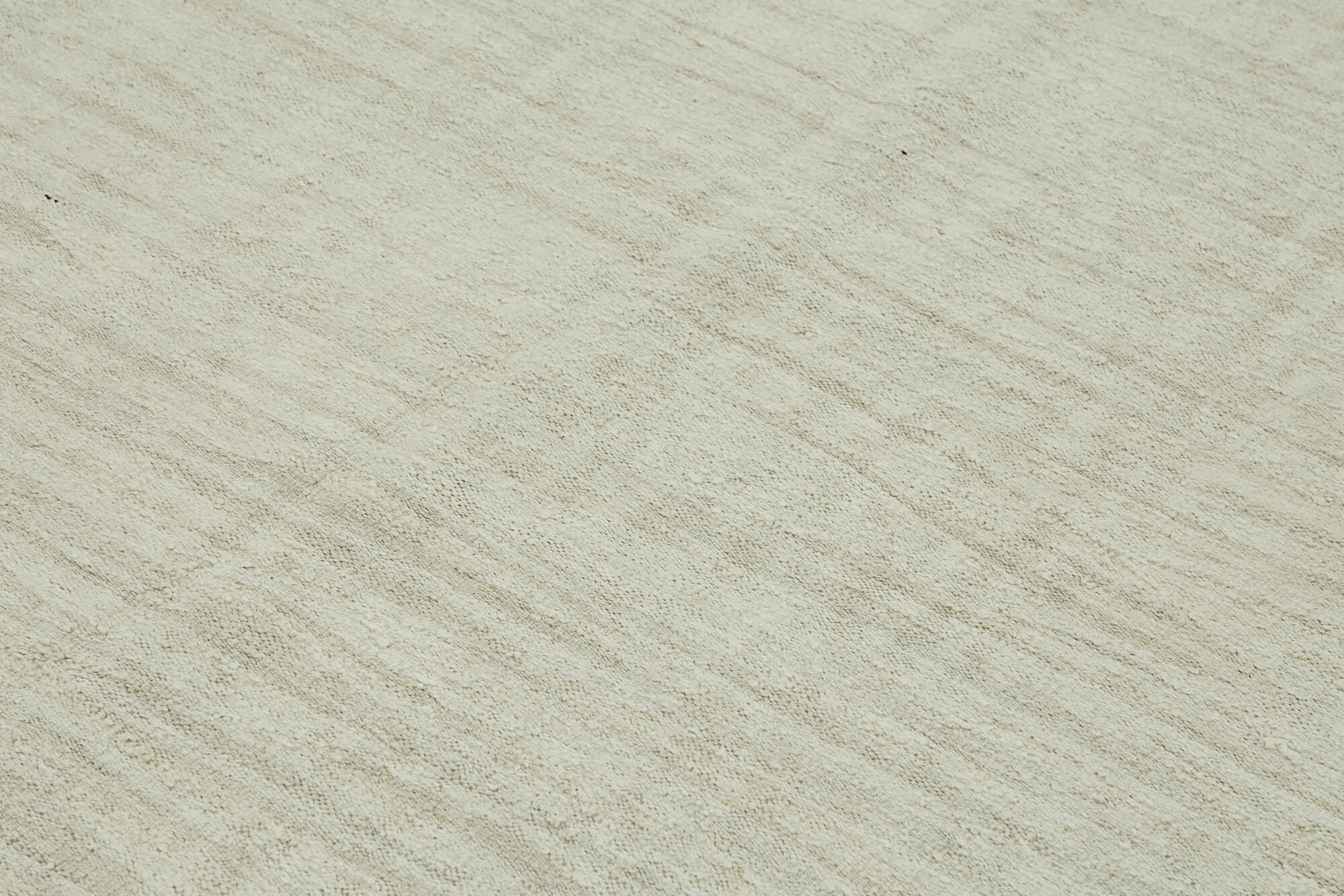 8x11 White Hemp Kilim Rug - 44922