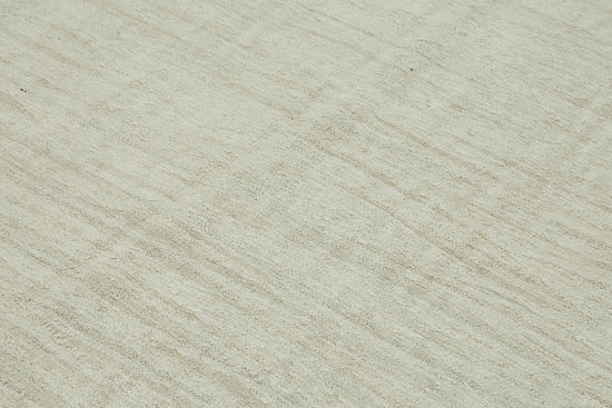 8x11 White Hemp Kilim Rug - 44922