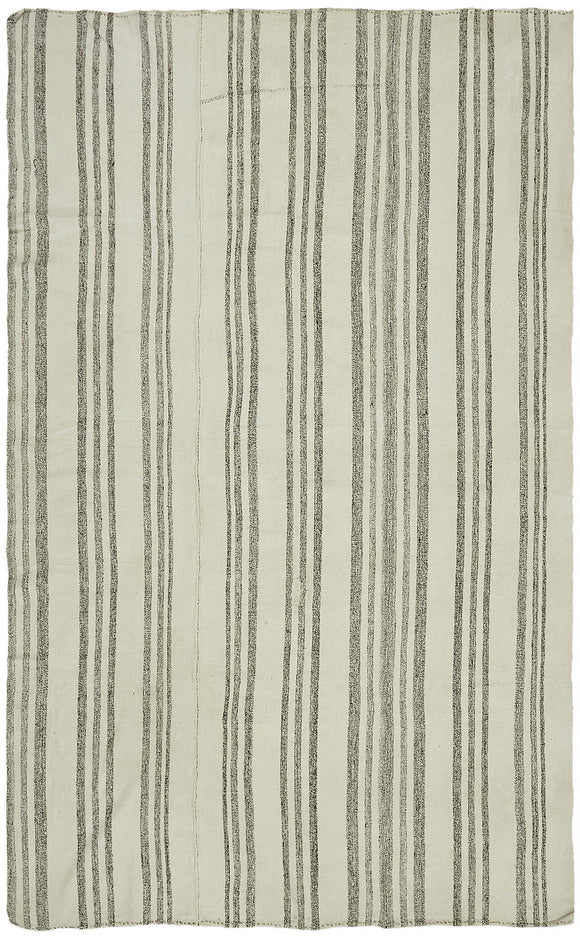 7x12 Beige Hemp Kilim Rug - 44927