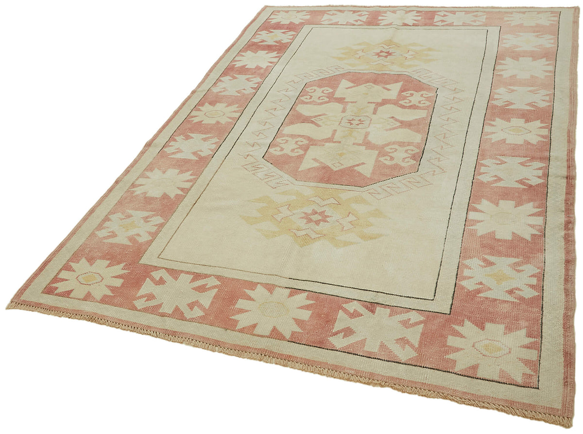 5x8 Hand-Knotted Anatolian Rug - 45057