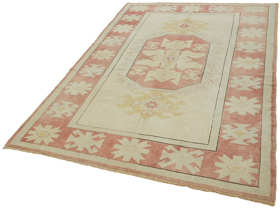 5x8 Beige Anatolian Rug - 45057