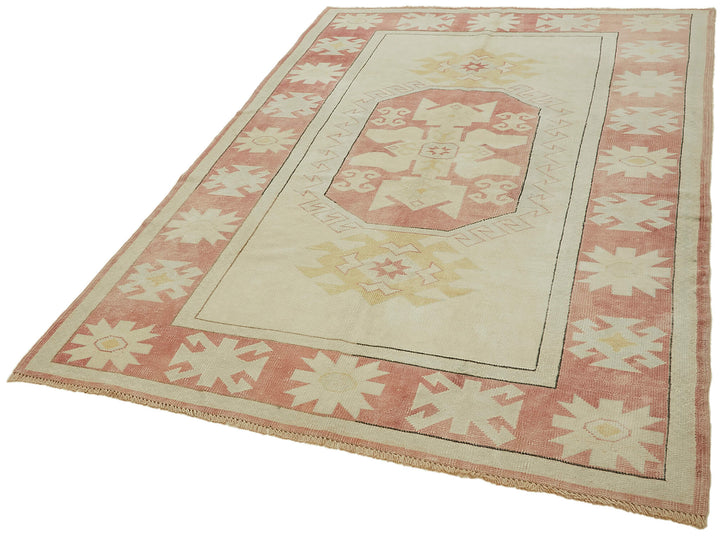 5x8 Beige Anatolian Rug - 45057