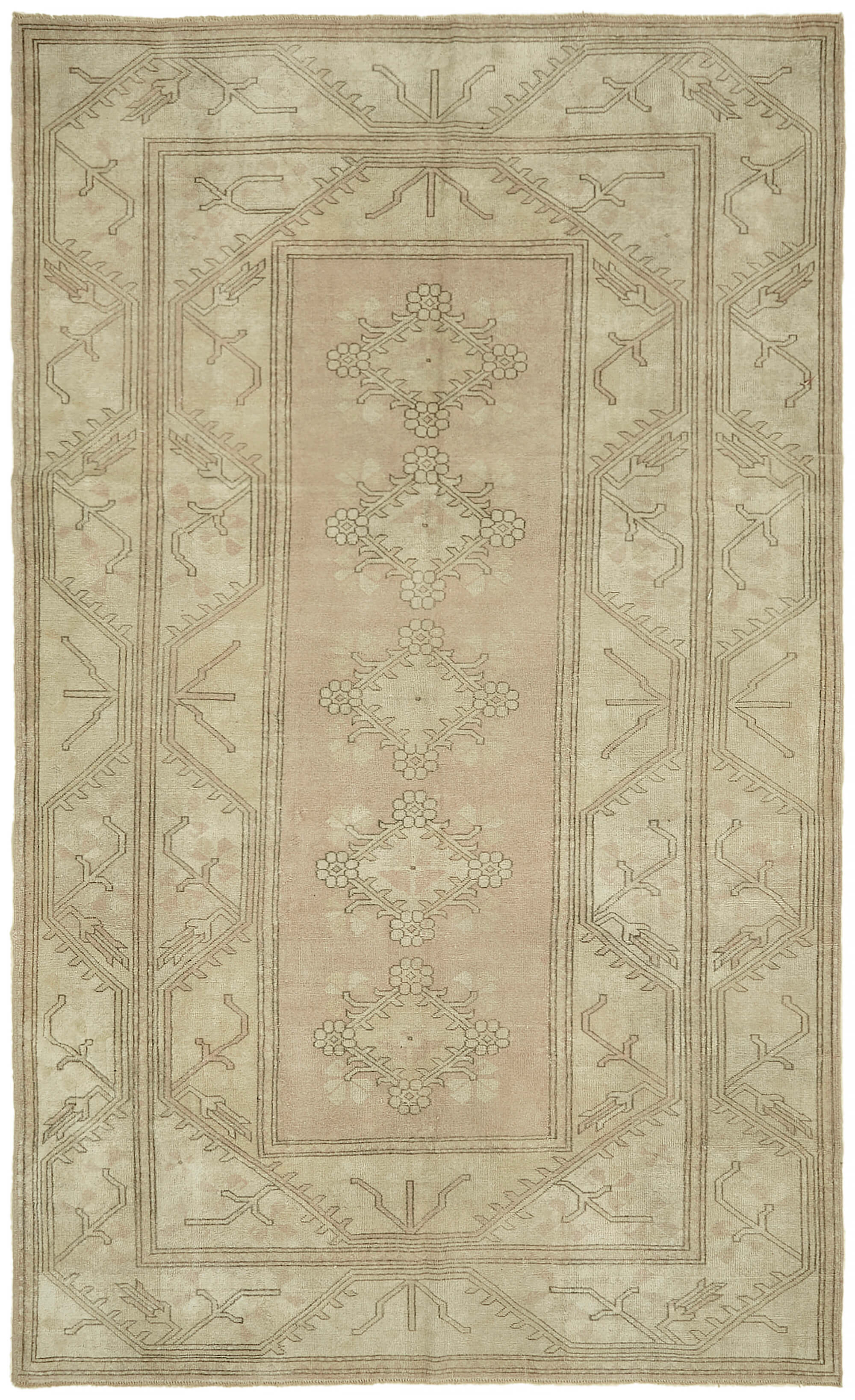 6x10 Beige Anatolian Rug - 45065