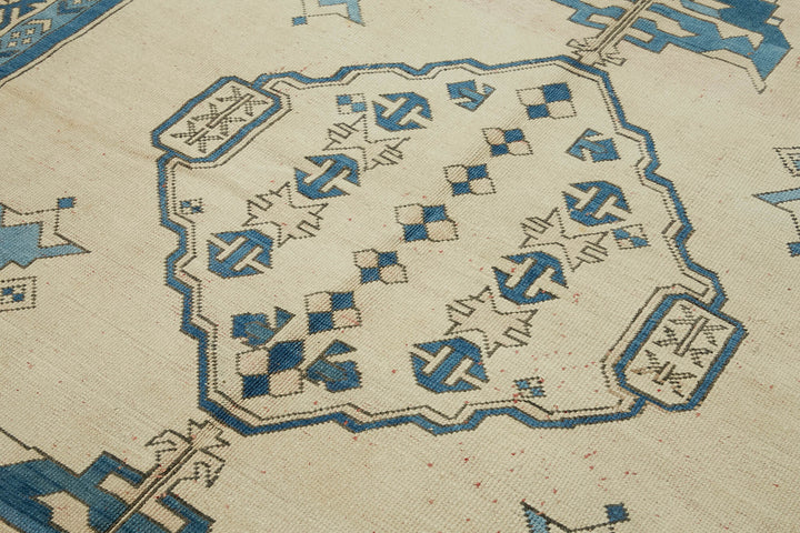 8x12 Beige Vintage Large Area Rug - 45085