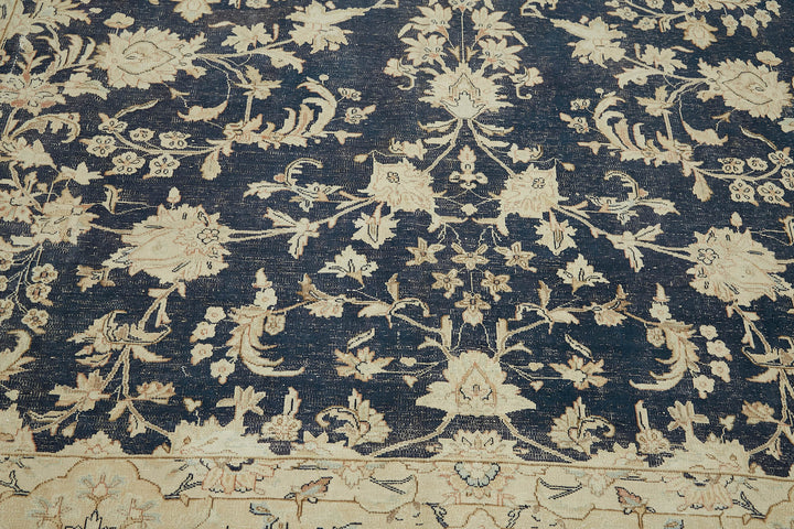 8x11 Beige Vintage Large Area Rug - 45428