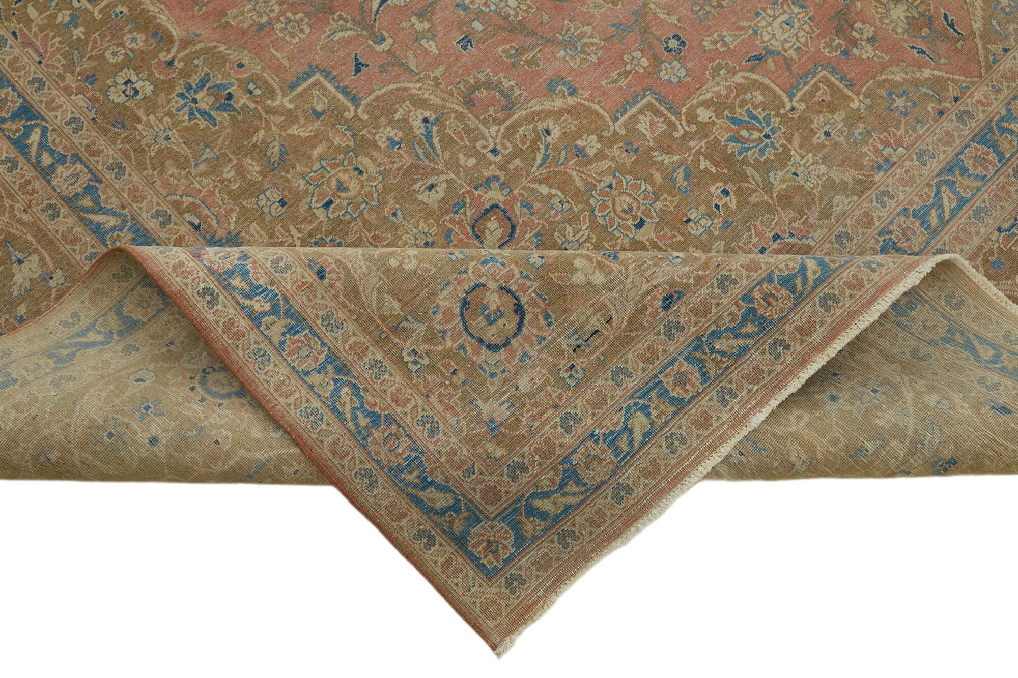 10x16 Beige Vintage Large Area Rug - 45432