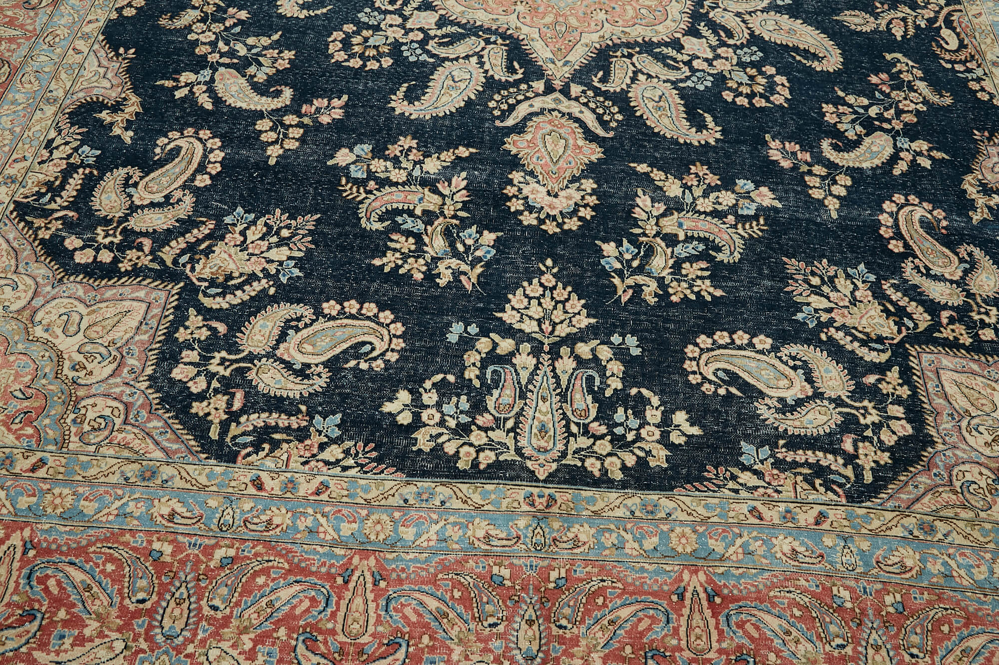 9x12 Red Vintage Large Area Rug - 45438
