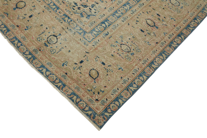 8x11 Beige Vintage Large Area Rug - 45442