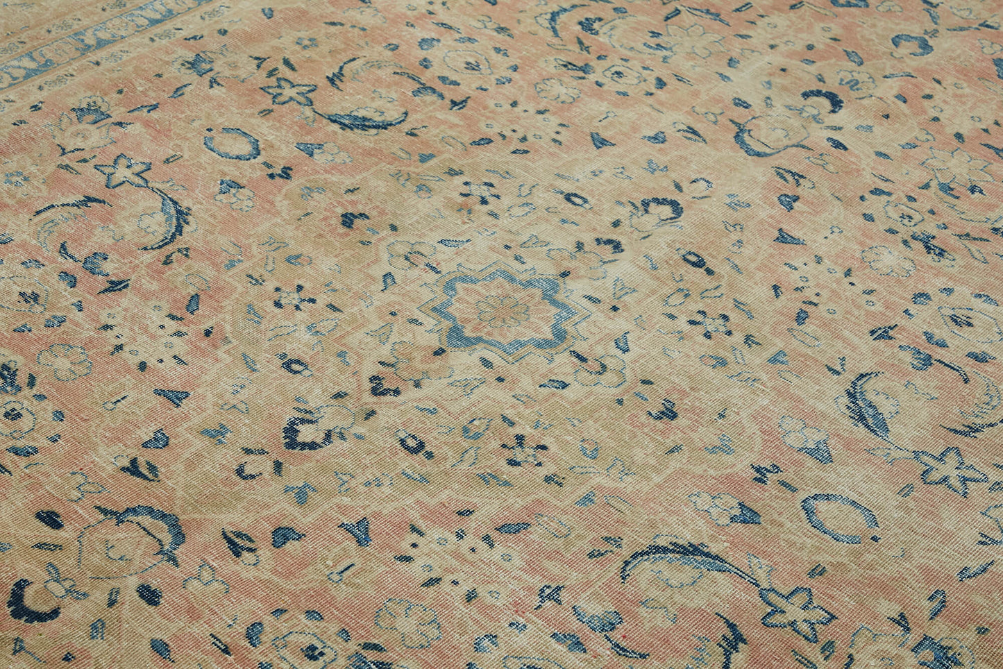 8x11 Beige Vintage Large Area Rug - 45442