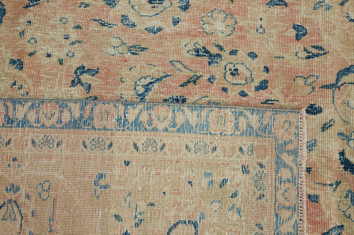 8x11 Beige Vintage Large Area Rug - 45442