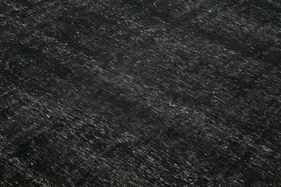 9x12 Black Overdyed Large Area Rug - 45445