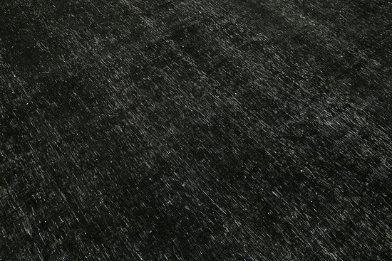 9x12 Black Overdyed Large Area Rug - 45445