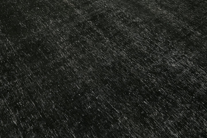 9x12 Black Overdyed Large Area Rug - 45445