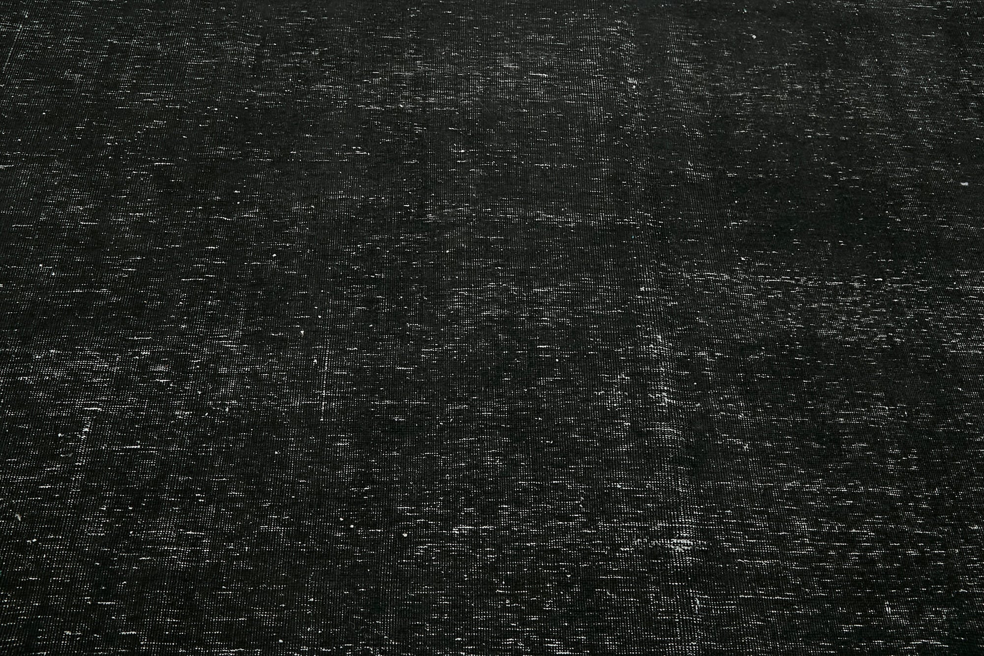 9x12 Black Overdyed Large Area Rug - 45445