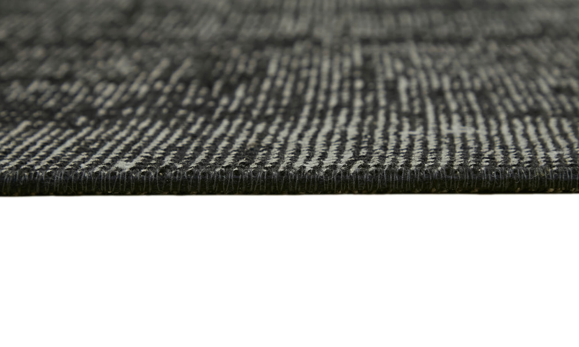 9x12 Black Overdyed Large Area Rug - 45447