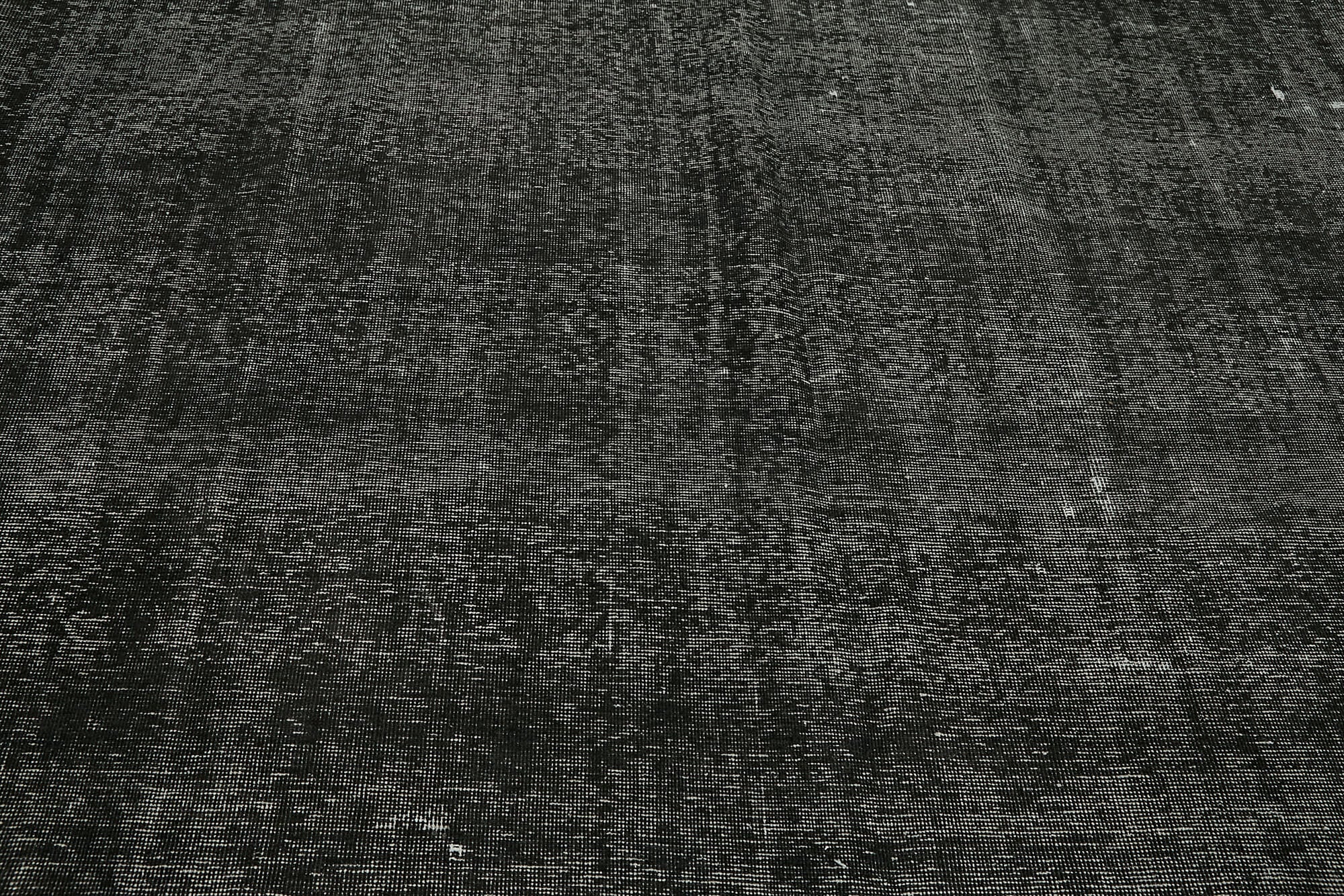 9x12 Black Overdyed Large Area Rug - 45447