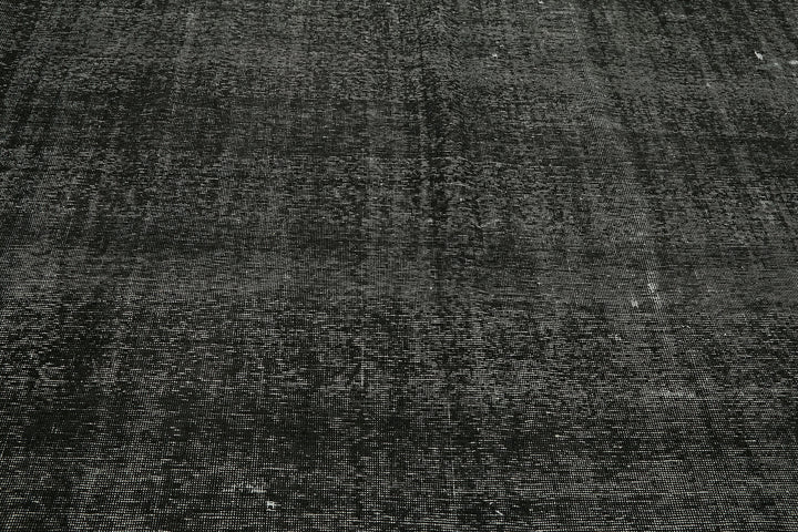 9x12 Black Overdyed Large Area Rug - 45447